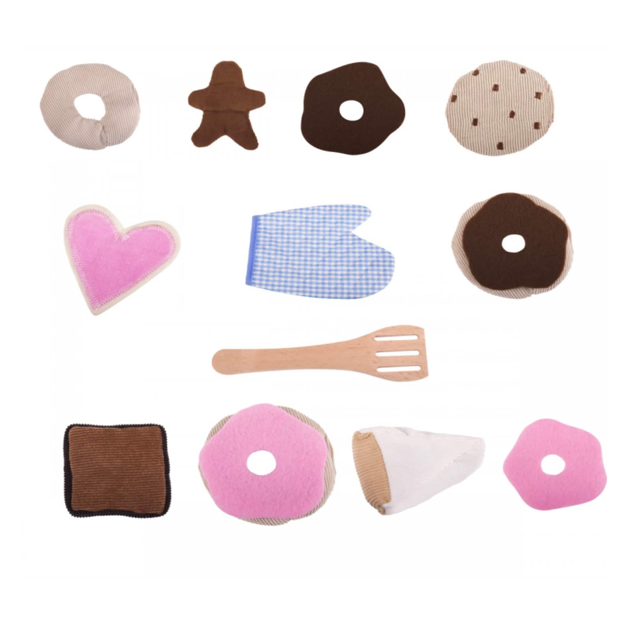 Salus Donuts & Pastries Plush Food Set
